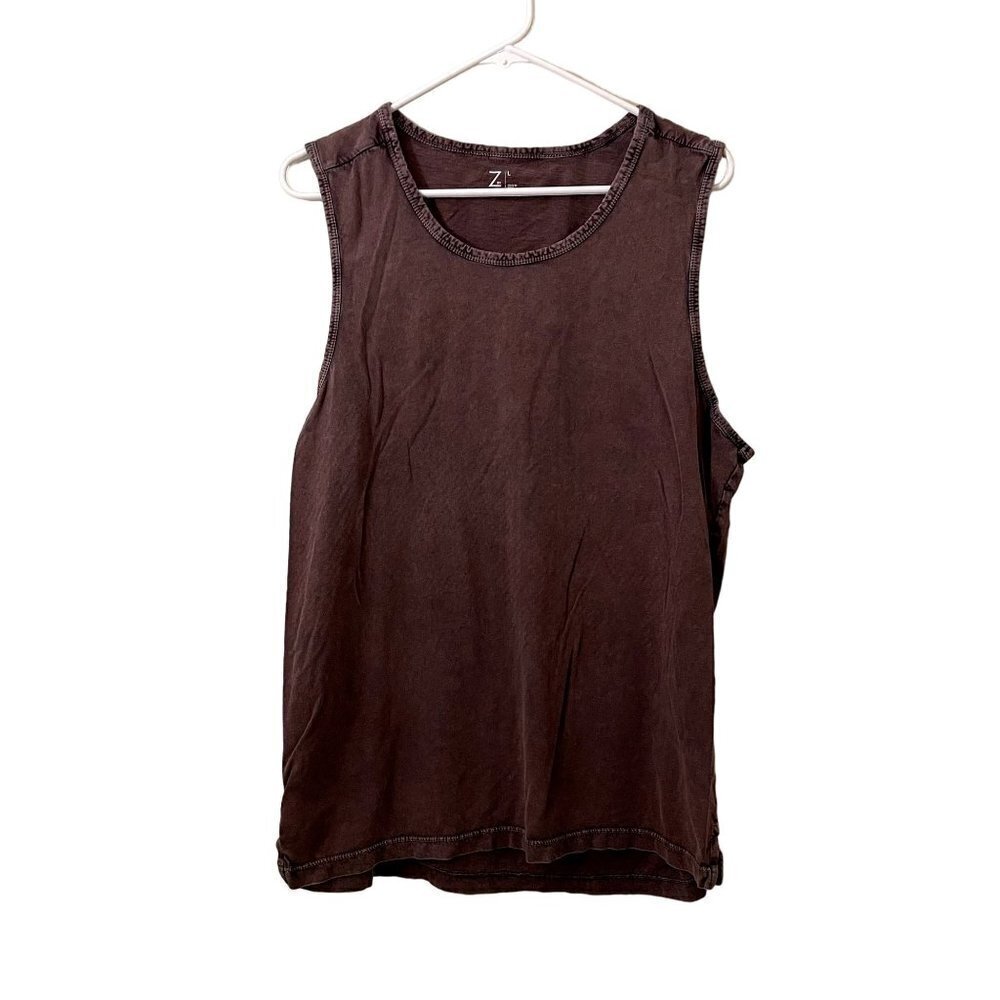 Z By Zella muted purple tank top workout muscle tee comfort shirt summer